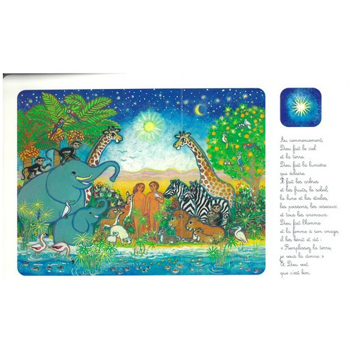 La Bible pour les petits - Maité Roche - page intérieure