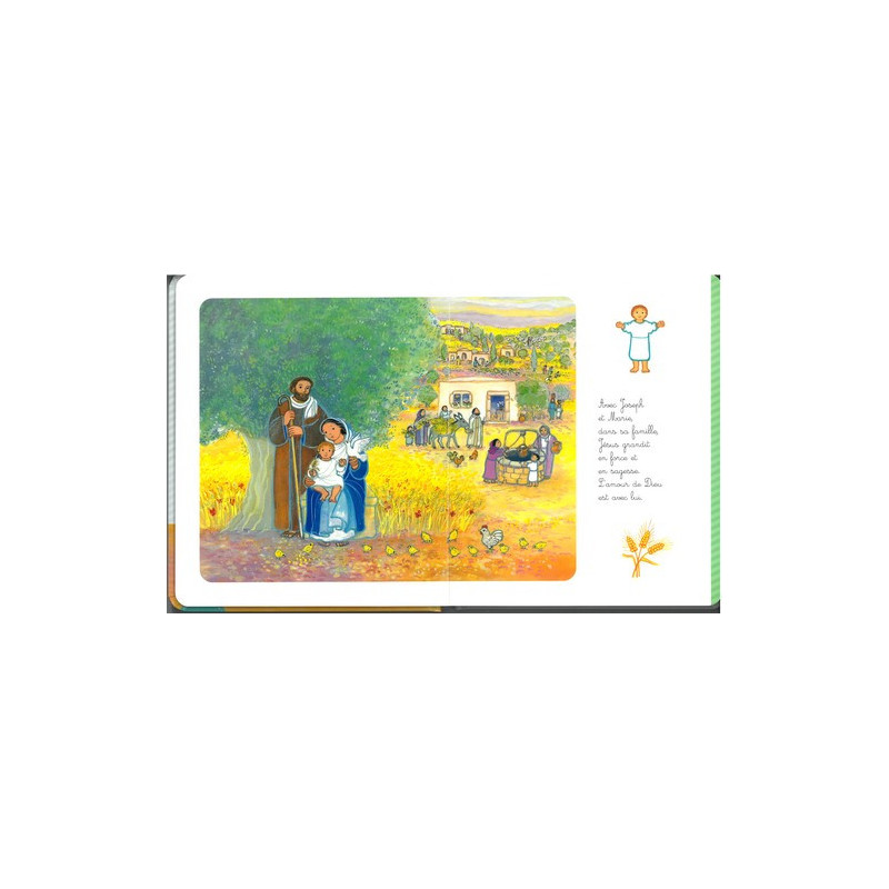 L'Évangile pour les petits par Maïté Roche - page intérieure