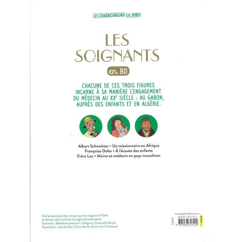 LES CHERCHEURS DE DIEU - T33 - LES SOIGNANTS - MEDECINS