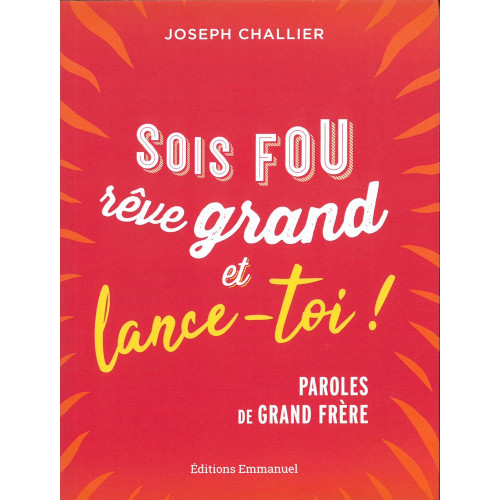 Sois fou, rêve grand et lance-toi ! Paroles de grand frère