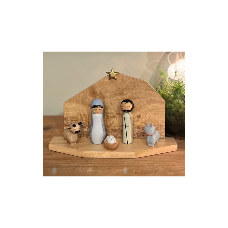 crèche Howoki - Nativité 5 personnages