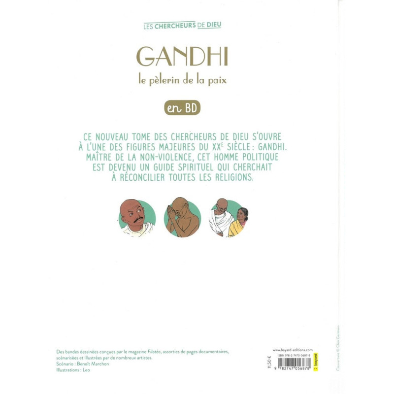 Les chercheurs de Dieu - tome 22 - Gandhi, le pèlerin de la paix