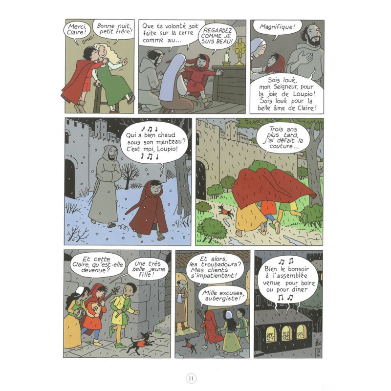 Les aventures de Loupio Vol.9 : L'incendie.