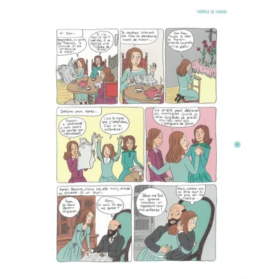 Les chercheurs de Dieu BD - FEMMES DE PAIX - SAINTES THERESE DE LISIEUX ET MERE TERESA
