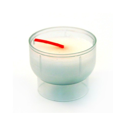 Bougie votive blanche