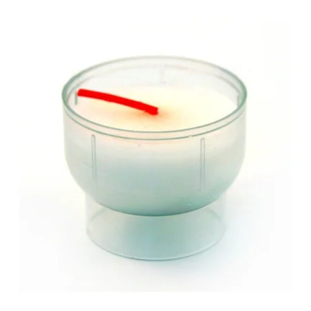 Bougie votive blanche