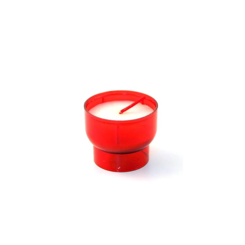 Bougie votive rouge