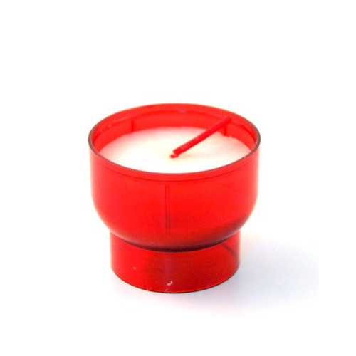 Bougie votive rouge
