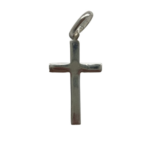Croix de cou argent