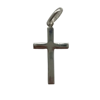 Croix de cou argent