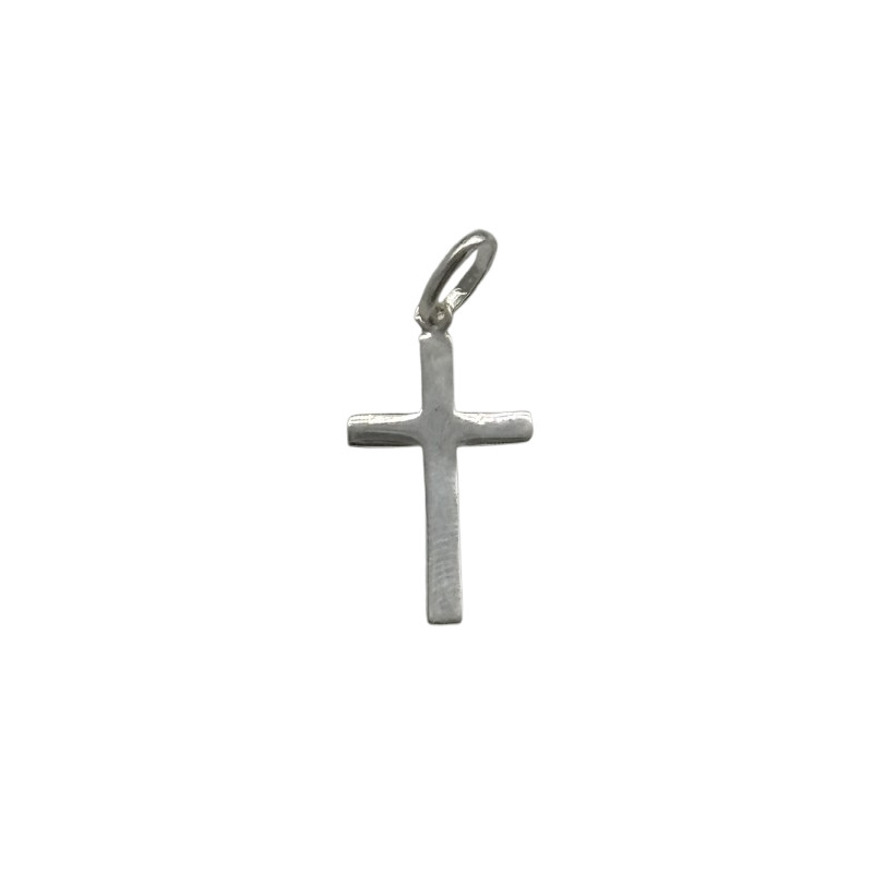Croix de cou argent