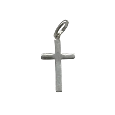 Croix de cou argent