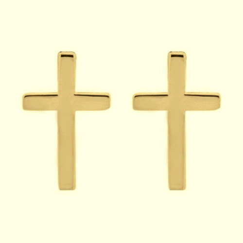 Boucles d'Oreilles en Croix