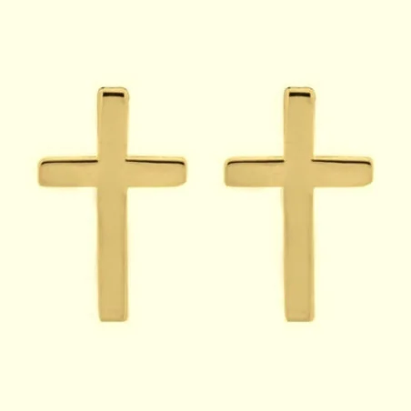 Boucles d'Oreilles en Croix
