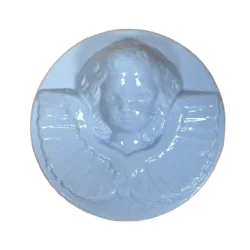 Petit cadre en céramique Ange Bleu