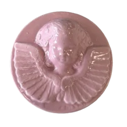 Petit cadre en céramique Ange Rose