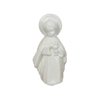Communiant en faïence 14 cm – Blanc