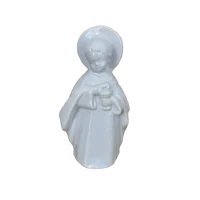 Communiant en faïence 14 cm – Bleu