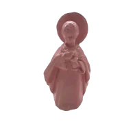 Communiant en faïence 14 cm – Rose