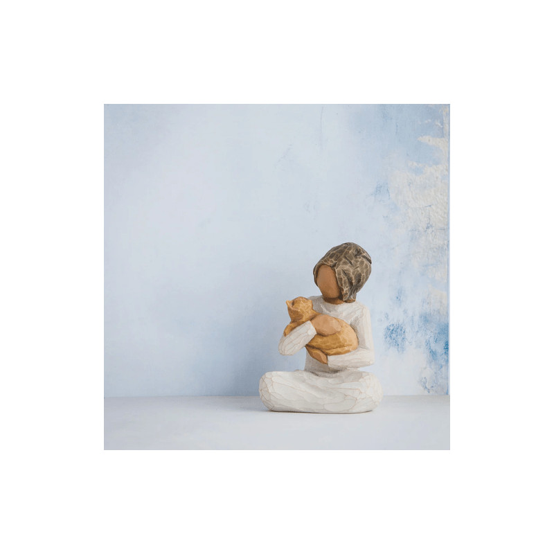 Statue Willow Tree - Bonté (kindness) -Fille avec décor