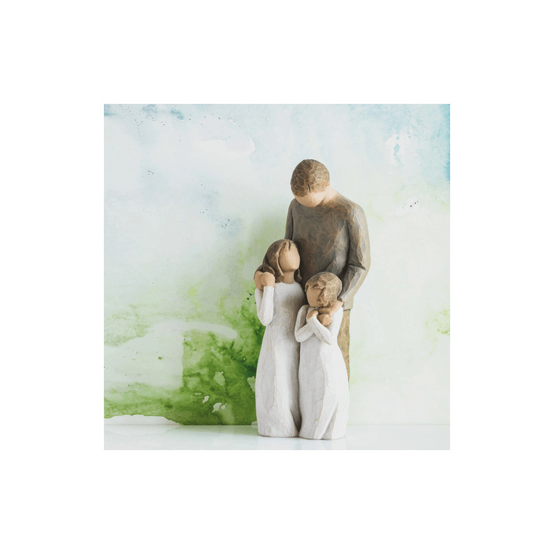 Statue Willow Tree - Mes filles avec décor