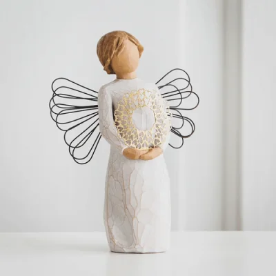 Ange coeur doux - Ange Willow tree Sweetheart avec décor