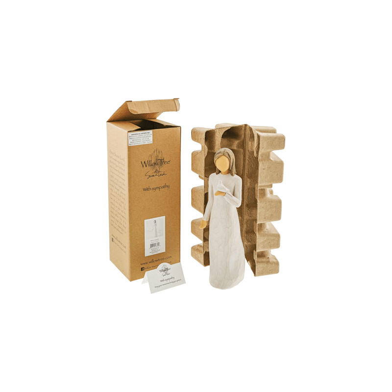 Statue Willow Tree - with sympathy emballage