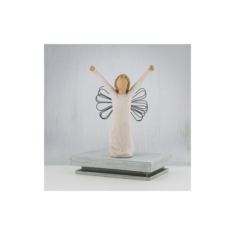 Ange Willow Tree - Ange du courage avec décor