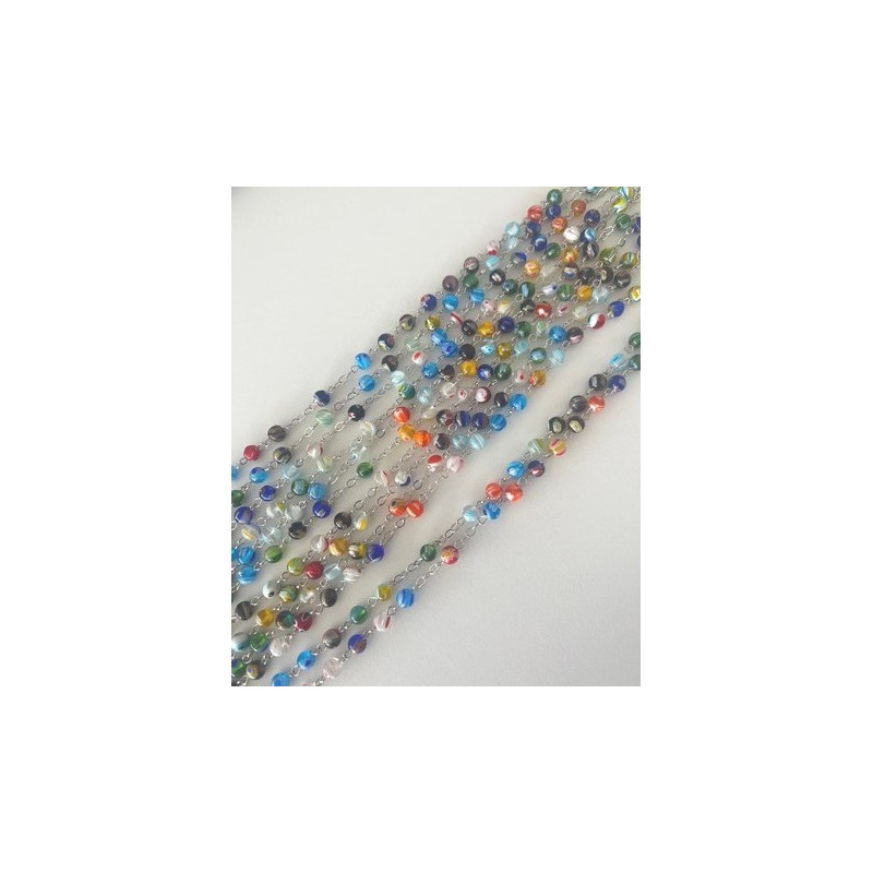 Chapelet en perles de murano