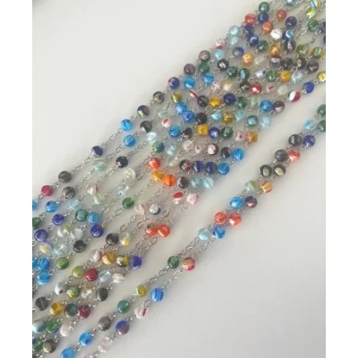 Chapelet en perles de murano