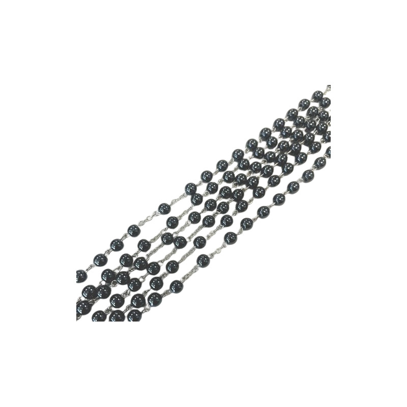 Perles en hématite