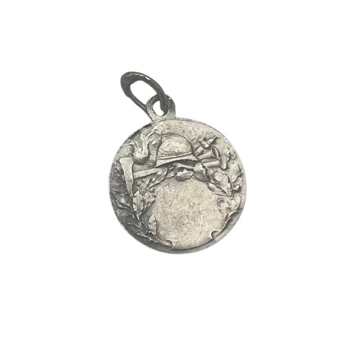 Médaille Sainte Barbara - verso