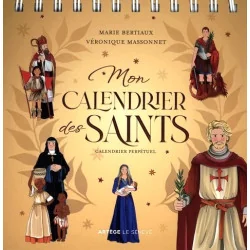 Mon calendrier des saints - calendrier perpétuel