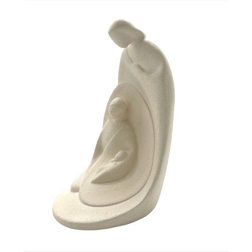 Statue céramique Sainte Famille - 23 cm