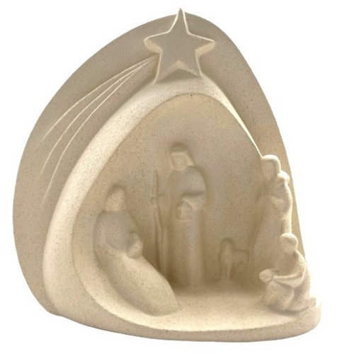 Statue céramique Scène Nativité - 20 cm