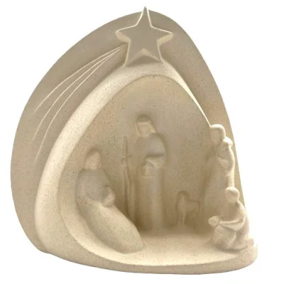 Statue céramique Scène Nativité - 20 cm