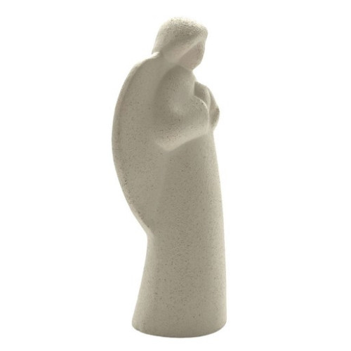 Ange en prière céramique - 14 cm - profil