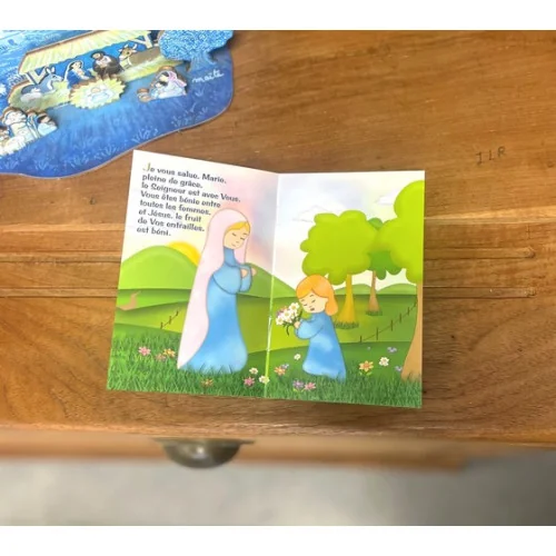 Livret Enfant Je vous salue Marie. | Comptoir Religieux