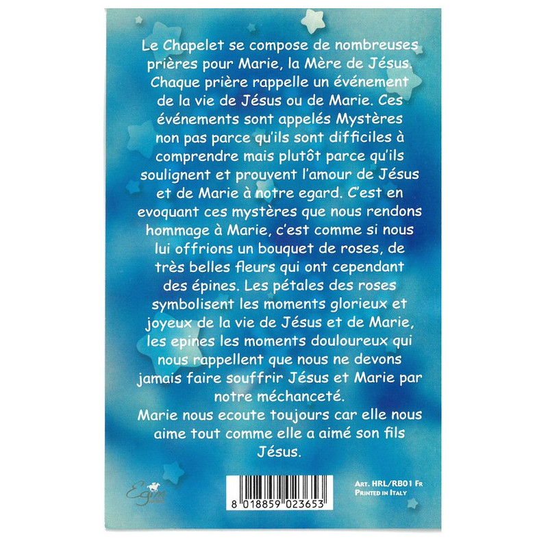 Livret Saint Rosaire pour les enfants | Comptoir Religieux