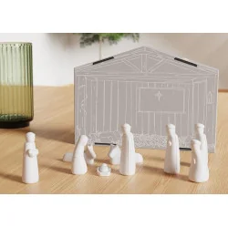 Crèche Emany - Complète 12 personnages | Comptoir Religieux