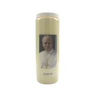 Bougie de neuvaine Pape Léon XIV
