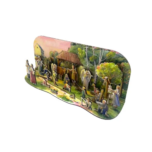 Calendrier de l'Avent en bois - Petit Page