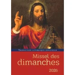 Missel des dimanches 2026 couverture