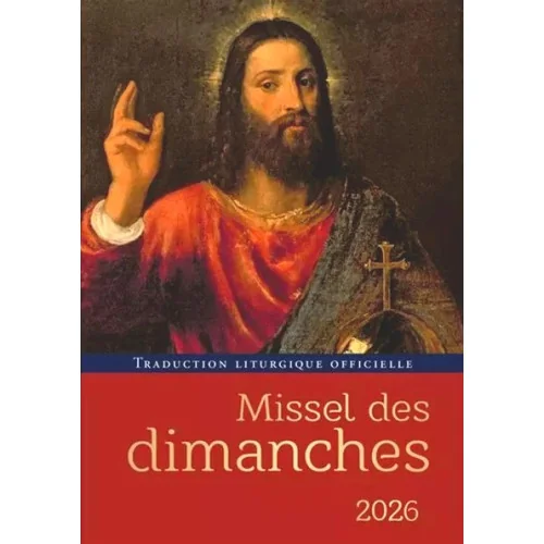 Missel des dimanches 2026 couverture