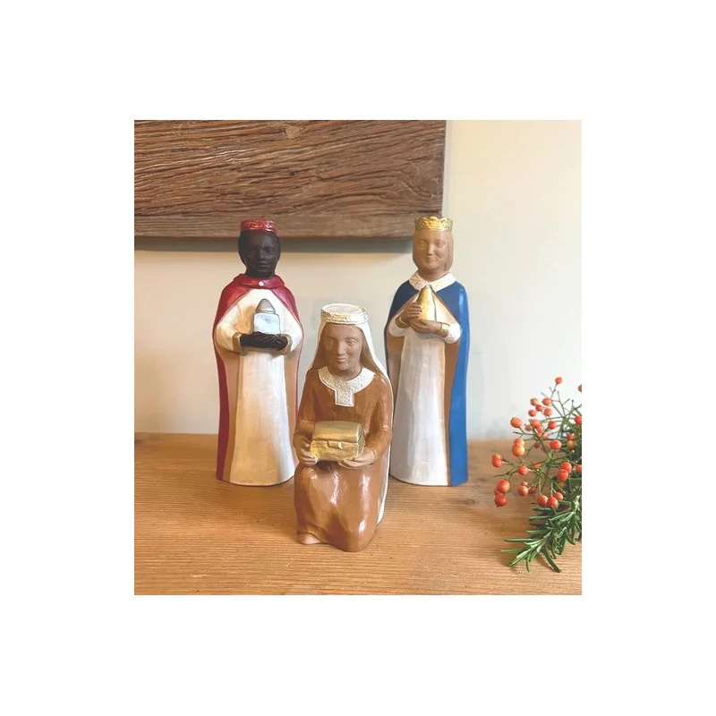 Crèche Nuit de Lumière - les rois mages