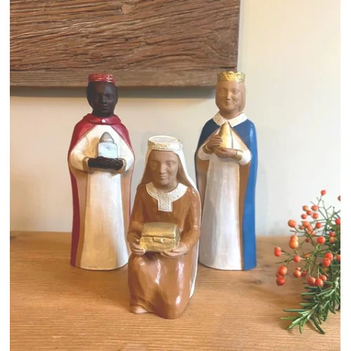 Crèche Nuit de Lumière - les rois mages