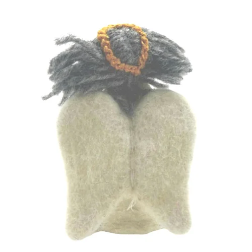 Figurines de crèche en feutre - Ange - dos