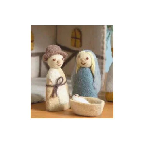 Figurines de crèche en feutre - Nativité 3 | Comptoir Religieux