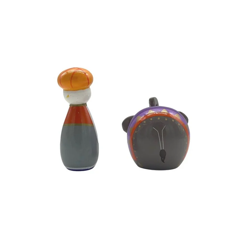 Cornac et éléphant - dos