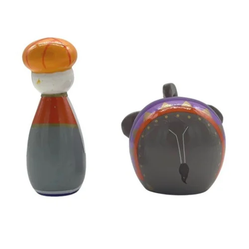 Cornac et éléphant - dos